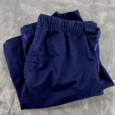 Polo Ralph Lauren Boys XL 18-20 Navy Blue Cotton Drawstring Chino Shorts