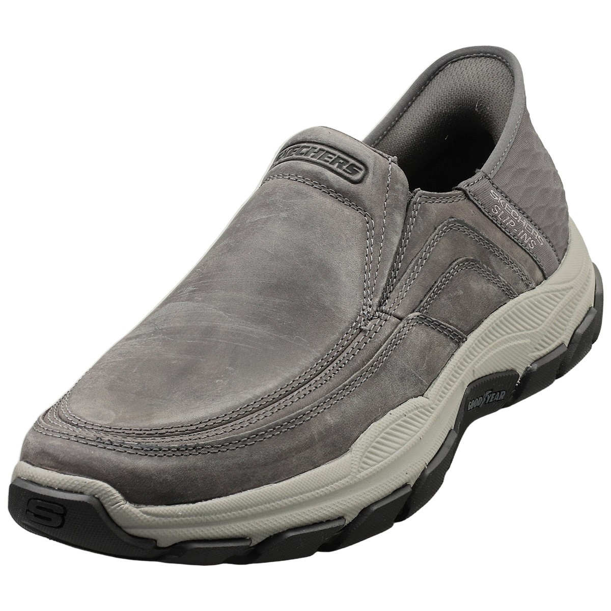 Skechers Slip-On Elgin Uomo Grigio - 42 EU