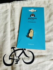 Jellycat Amuseables Peanut Enamel Pin Badge Genuine Purrks exclusive