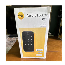 Yale Assure Lock 2 Wi-Fi Keypad Smart Lock Black Suede YRD410-WF1-BSP