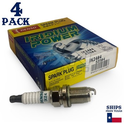 4 Pack Denso 5311 Iridium Power Spark Plugs IK24