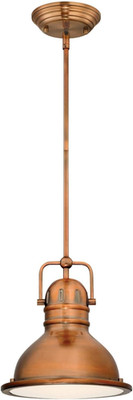 Boswell Mini Pendant Light in Washed Copper Finish