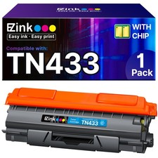 E-Z Ink Compatible Toner Cartridge for Brother TN-433 TN433bk