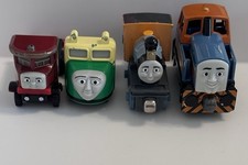 Assorted Mix Lot Of 4 Thomas Friends Toys:Bash/Elizabeth/Madge/Den