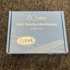 ZQuiet, Anti-Snoring Mouthpiece, Comfort Size 1, Clear Single Pack - New/ Sealed