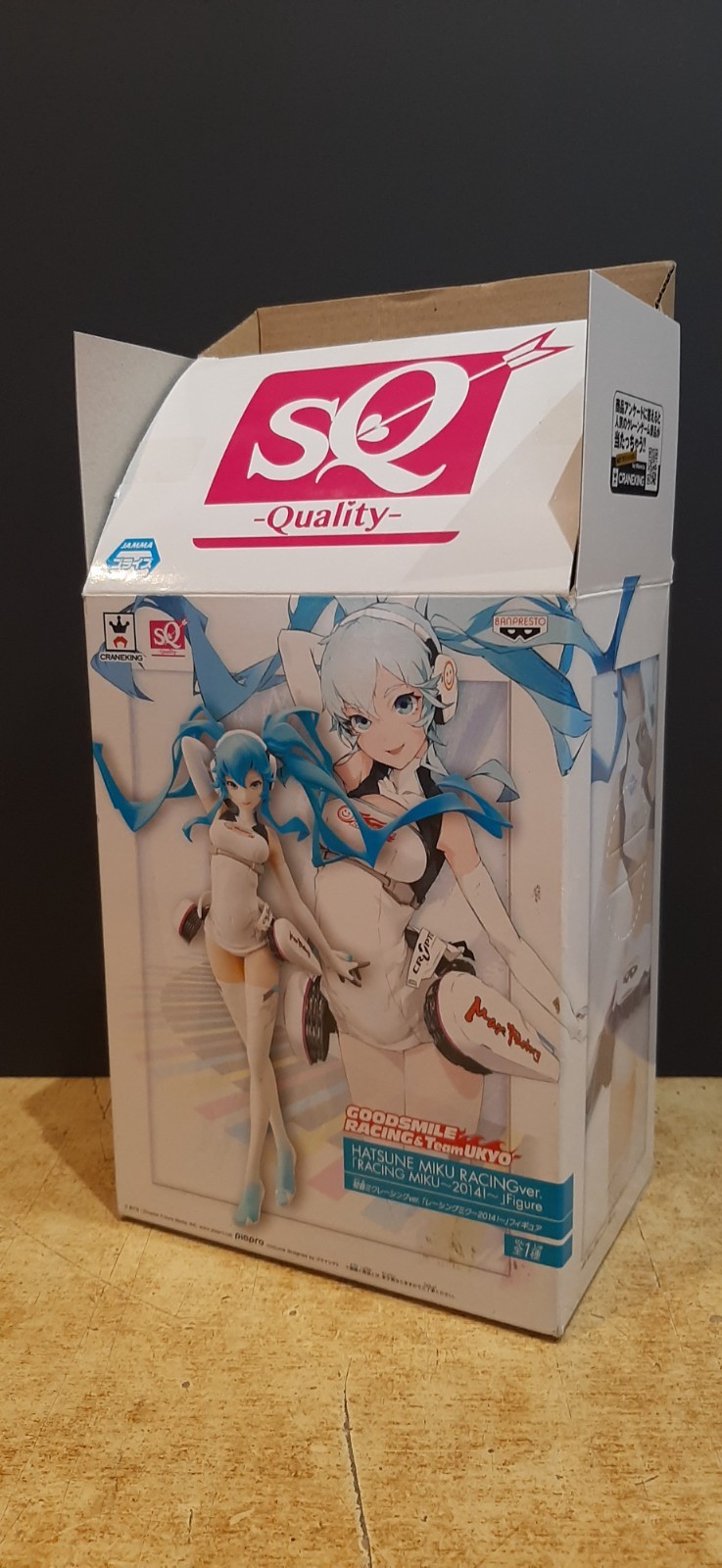 Banpresto Hatsune Miku Racing 2014 SQ Figure Goodsmile Racing Team UKYO