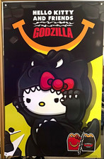 Sanrio And McDonalds Hello Kitty Friends x Godzilla Large Poster
