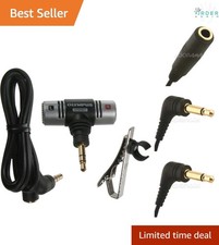 Stereo Microphone Small Plug-In Recorder with LCD Display for Clear Audio