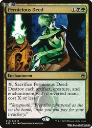 Pernicious Deed #212/249 Masters 25 Regular Rare