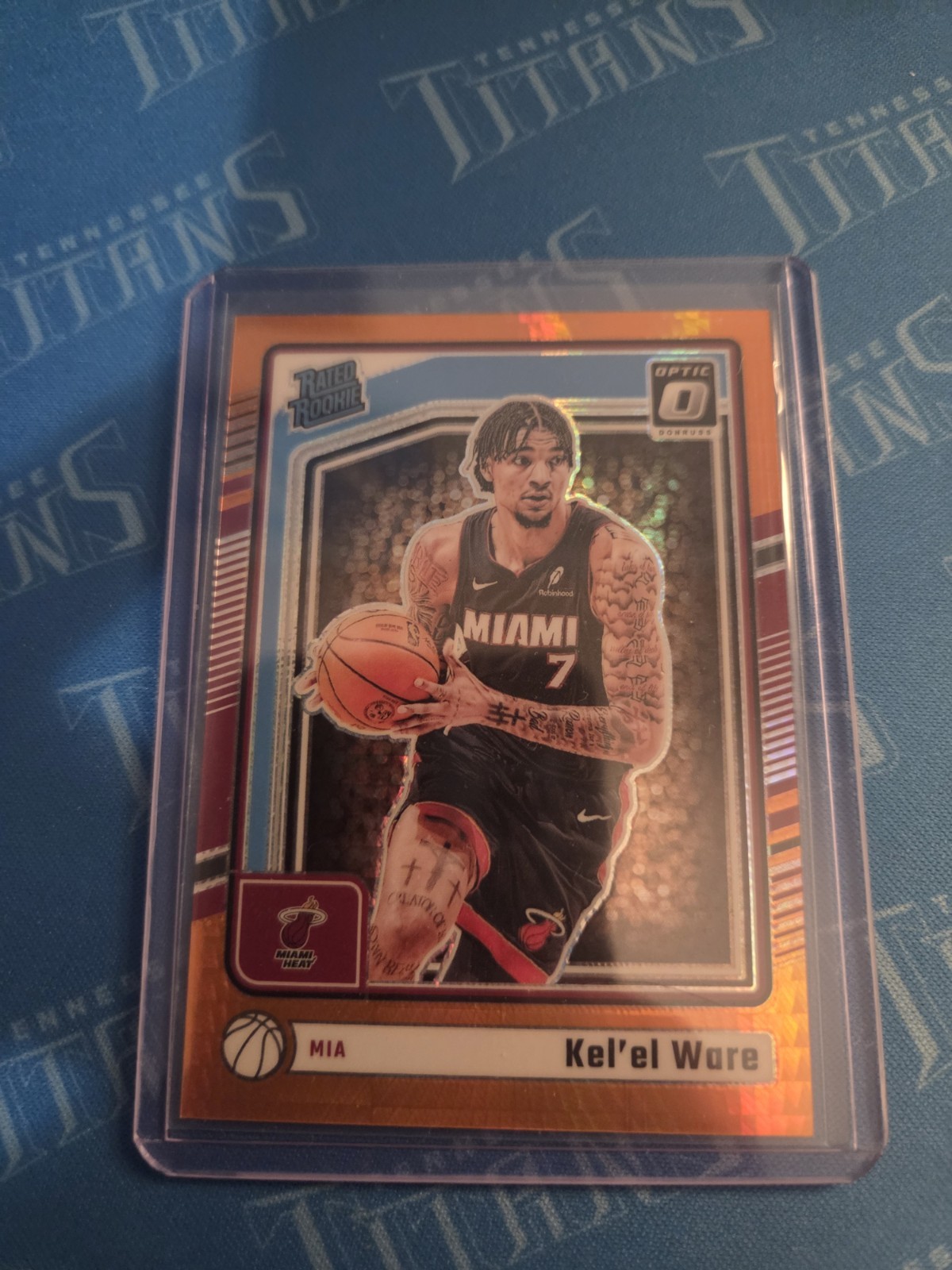 2024-25 Donruss Optic #280 Kel'el Ware Hyper Orange #169/299