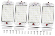 LED Dome Light, RV Interior Lighting 12v-85v 800 Lumens Super Bright RV 4 pcs