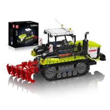 MOULD KING 17093 Remote Control Crawler Tractor, Construction Truck Building Set