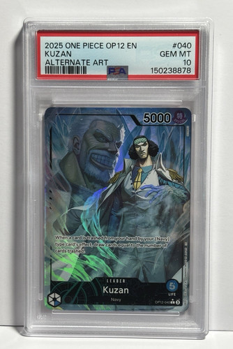 Kuzan (Alternate Art) graded PSA 10 for sale on eBay