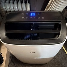 TCL 7000 BTU Portable Air Conditioner Single Hose Remote Timer Sleep Eco