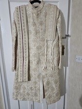 SALE DESIGNER Asian Menswear Sherwani from IK Collections Bradford  5pcs Set