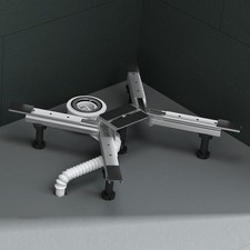 Support Frame For Shower Tray Adjustable X-shaped Floor Shower Tray Foot System