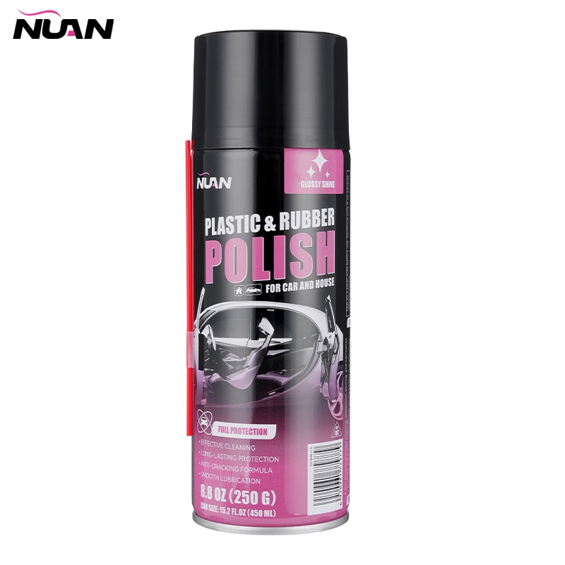 3pcs 450ml Car Interior Detailing Polish & Cleaner Spray, Quick Shine Safe US