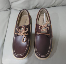 Sperry Boy's Bluefish LC Boat size 7M color Chocolate