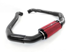 Long Tube Cold Air Intake In Wrinkle Black For 2008-2013 Infiniti G37 Vq37vhr