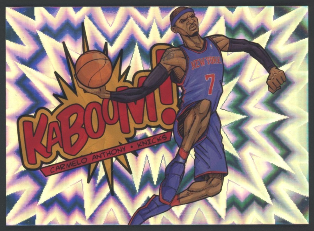 2013-14 Panini Innovation KABOOM! #15 Carmelo Anthony Knicks HOF SSP CASE HIT