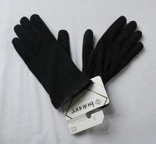Isotoner Women's Water Repellent Smart Touch Gloves AC2 Black One Size NWT