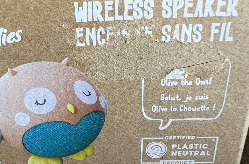 Planet Buddies Bluetooth Wireless Speaker V2 - Olive Owl