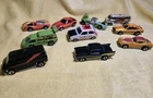 VINTAGE Lot Of 10 HOT WHEELS..69 Porsche Rare, Cali Crusin Van, Monte C Ralley