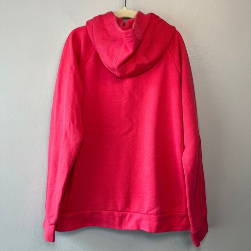 Under Armour Girls Fleece Hoodie Sweatshirt Hot Pink Size Youth Medium - Picture 5 of 5