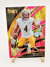 Panini Select Parallel DK Metcalf Steelers 2025 Football Card #253