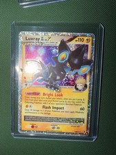 Luxray GL Lv.X 109/111 Rising Rivals Ultra Rare Holo 110 HP Flash Impact