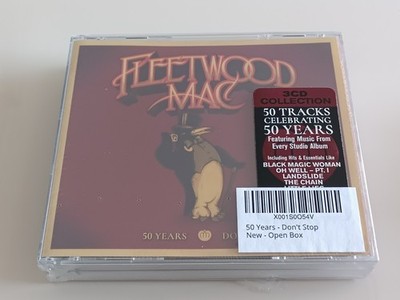 50 Years: Don't Stop [Deluxe Edition] by Fleetwood Mac (3CD, 2021) New