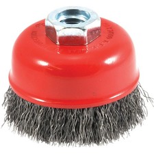 Forney 2-3/4 In. Crimped .014 In. Angle Grinder Wire Brush 72755 Pack of 10