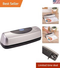 Electric Hole Puncher 3 Hole, 15 Sheet Capacity Three Hole Punch 3 Ring, Blac...