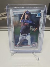 2020 Bowman - Chrome Prospects Chris Vallimont #BCP-78 (RC)