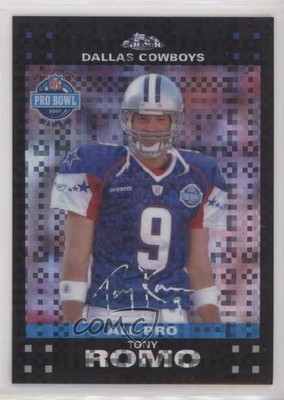 2007 Topps Chrome All-Pro X-Fractor Tony Romo #TC104 0q3