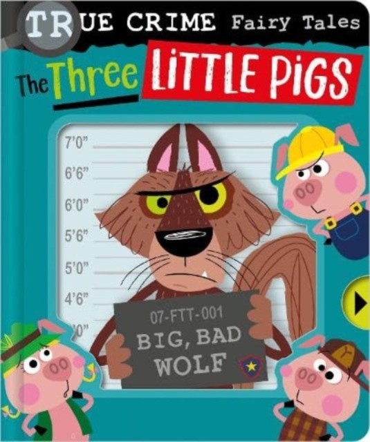 Boxer Gifts Unisex Multicolor True Crime Fairy Tales: The Three Little Pigs - Image 4