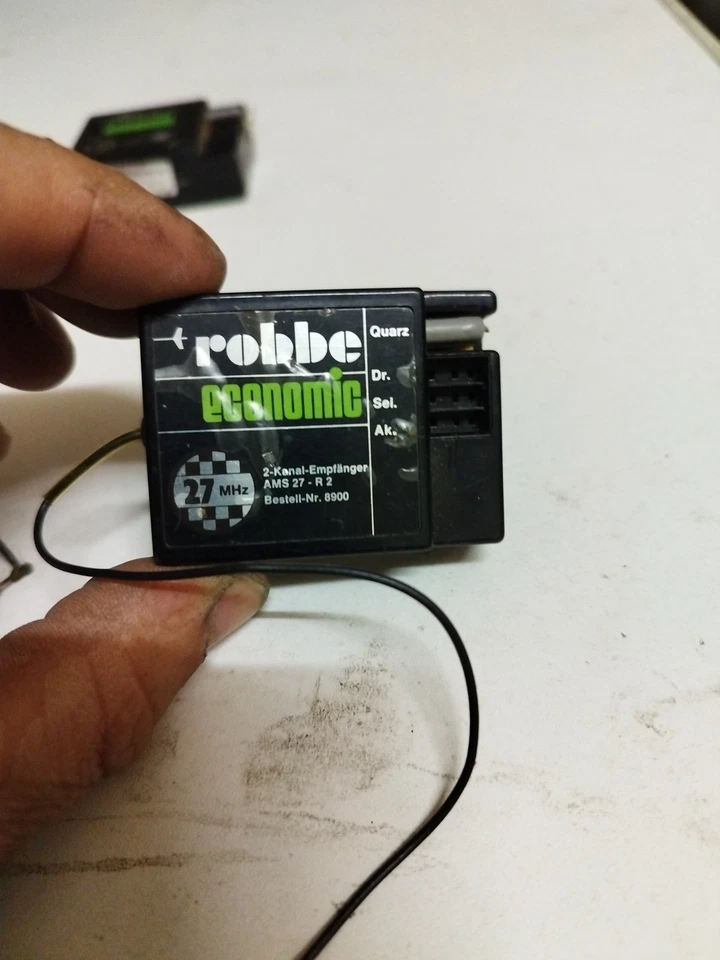 Robbe Economic 2kanal AMS 27-R2 Empfänger 27mhz Nr.1 - Bild 2 von 3