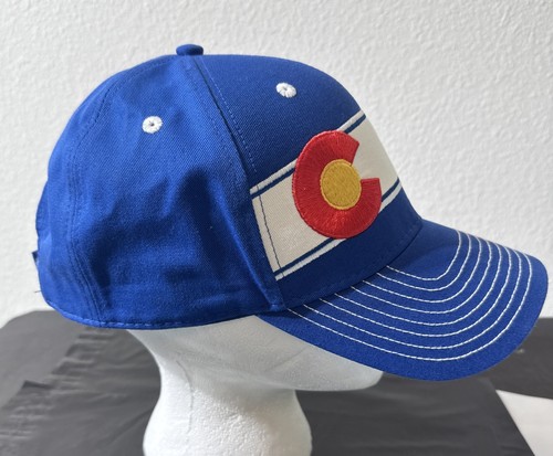 Ouray Sportswear Classic Cotton Trucker Ballcap Hat Cap Men Blue White NEW - Picture 6 of 11