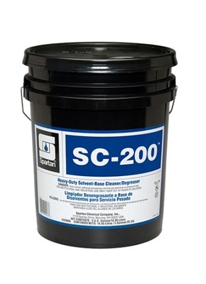 Spartan SC-200 Heavy-Duty Industrial Cleaner/Degreaser, Mild Scent, 5 Gallons