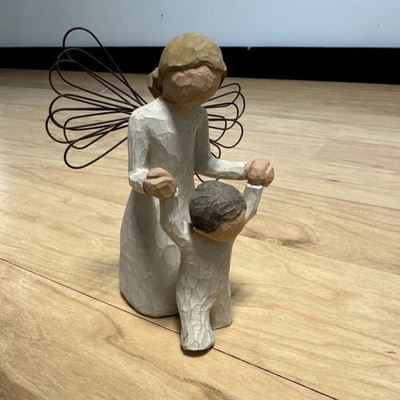 Willow Tree GUARDIAN ANGEL Mother Child Statue Figurine Lordi 2000 - 4.75 