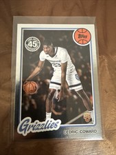 2025-26 Topps - 1980-81 Topps Basketball Cedric Coward #80BK-58 (RC)