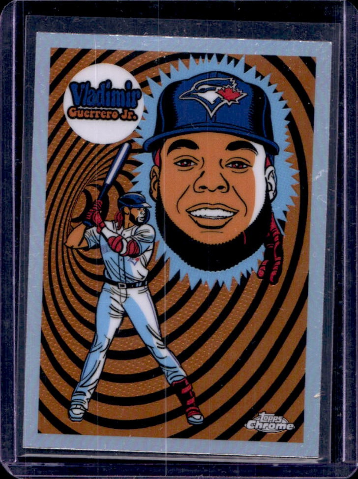 2023 Topps Chrome Vladimir Guerrero Jr. Ultraviolet All-Stars #UV-5 Blue Jays