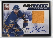2011 Panini Elite New Breed Materials Signatures 9/50 Zack Kassian #29 Auto 1ek