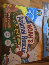 Noah's Animal Rescue Board Game Kids Ages 4+ By Jumping