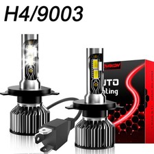 For Toyota Corolla 1998-2000 2pcs Combo Led Headlight Kit Hilow Beam Bulbs