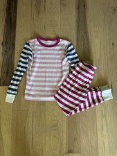 Gap Kids unisex Organic Grown Cotton Sleep Pajamas Size 8 Stripes