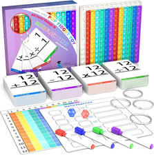 Math Games for Kids - Math Flash Cards - Interactive Practice Kit Pop It Practic