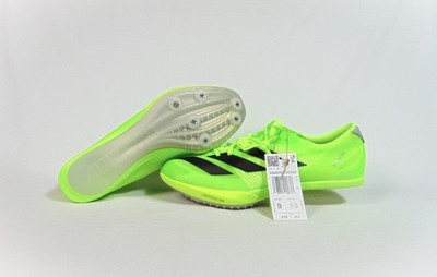 Adidas Adizero Finesse Lucid Lemon Track Spike Running Shoes Sz 9 NEW IG2018