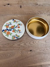 alte Dose &ndash; " Costei - Kaffee " N&uuml;rnberg Blechdose Deko Vintage Florales Design
