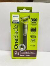 PHILIPS NORELCO ONEBLADE 360 FACE  BODY WATERPROOF SHAVER QP2834/70 -NEW